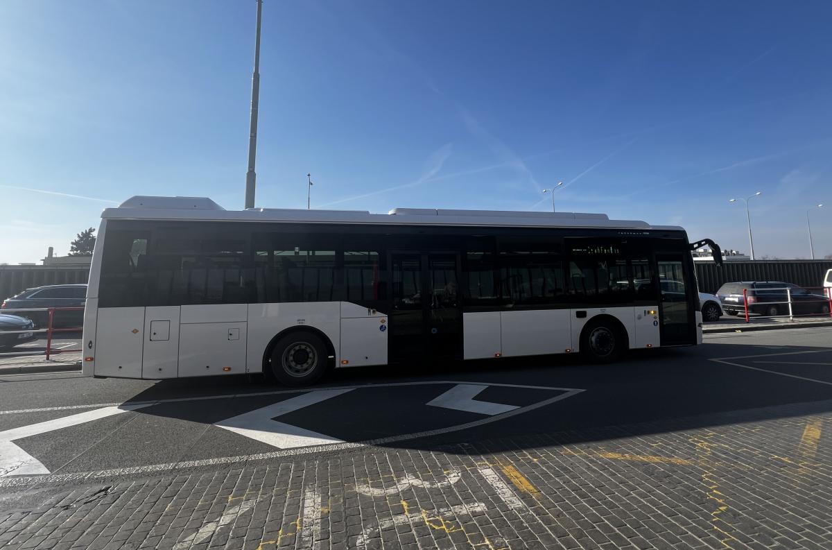 Z Tábora do Prahy elektrickým autobusem 