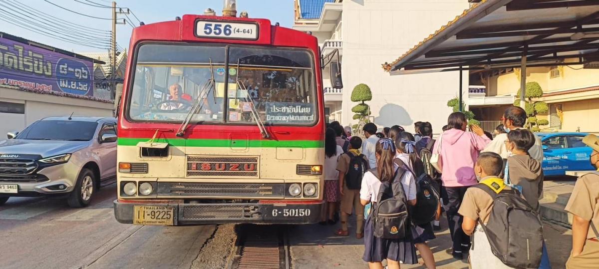 Zelená revoluce v autobusové dopravě v Bangkoku