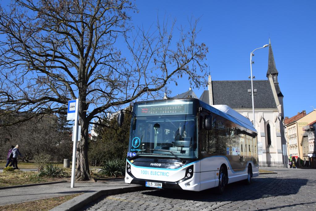 České Budějovice zkouší elektrické autobusy IVECO