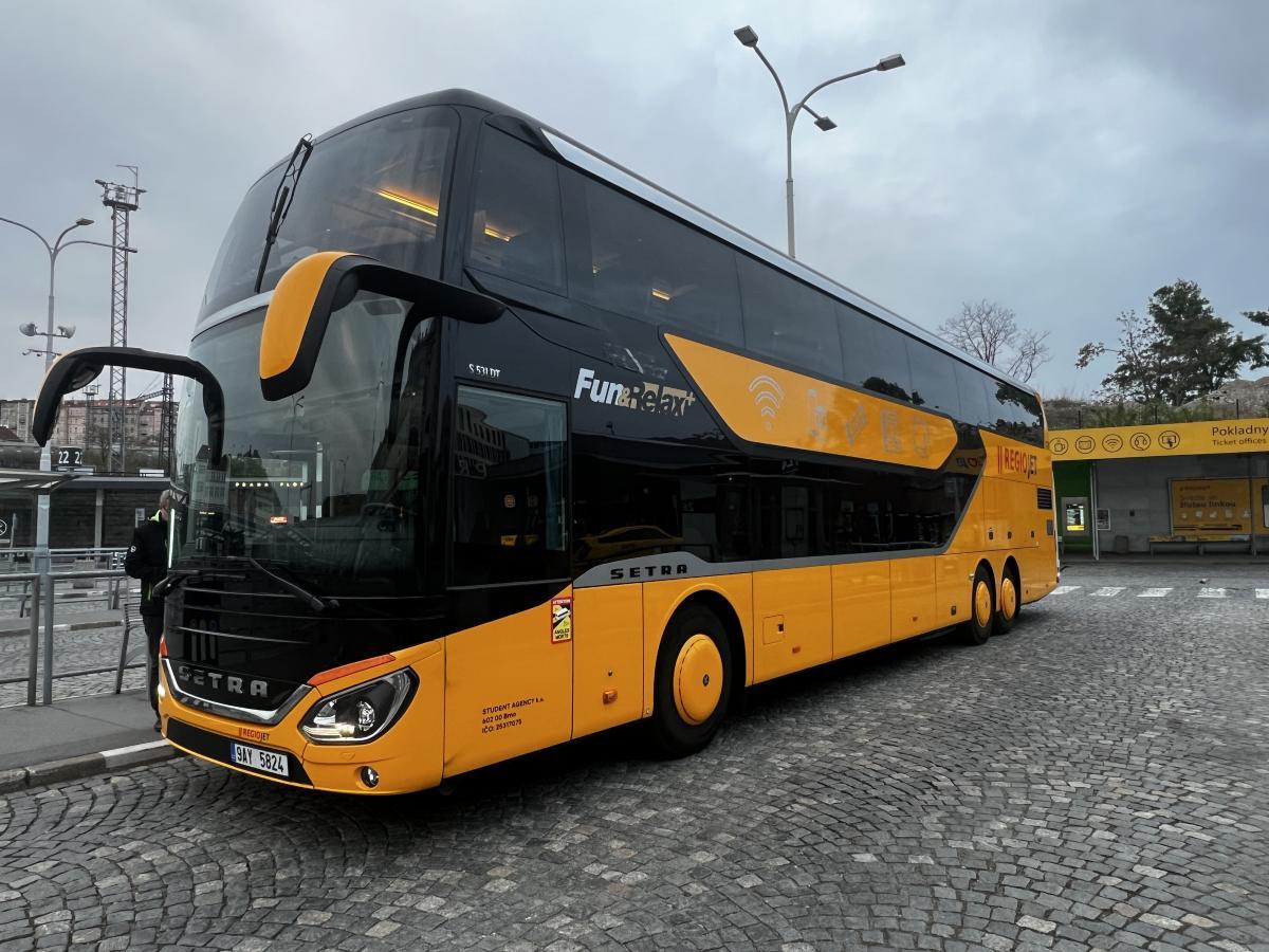 RegioJet nasadí luxusní double deckery na všechny mezinárodní linky 