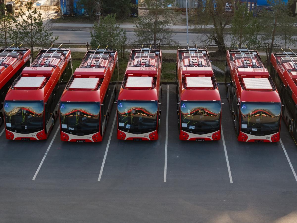 Po nových trolejbusech koupí Vilnius 161 bezemisních autobusů