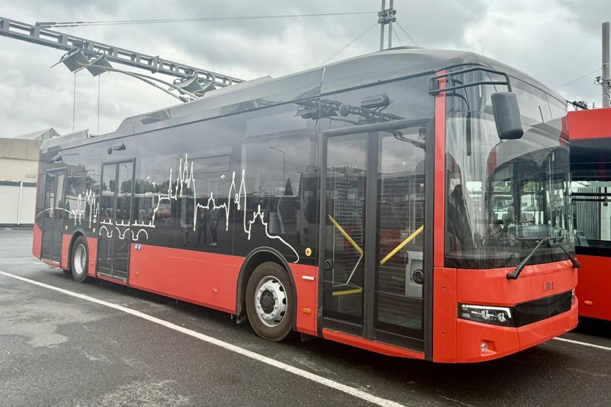 Bozankaya přivezla do Prahy první trolejbus