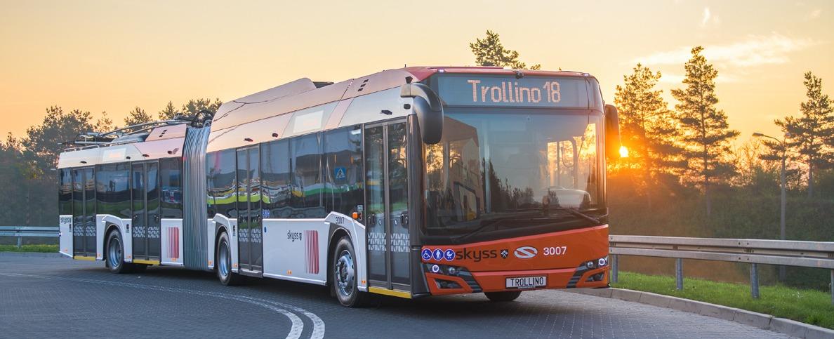 73 kloubových trolejbusů do Vilniusu dodá Solaris