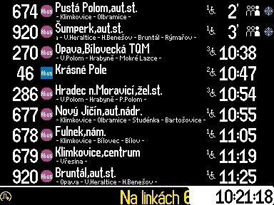 Na zastávkách v Moravskoslezském kraji se zlepší informace o spojení
