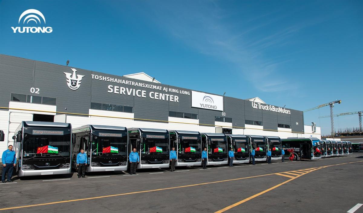 Yutong dodal do Uzbekistánu a Pákistánu 600 elektrických autobusů