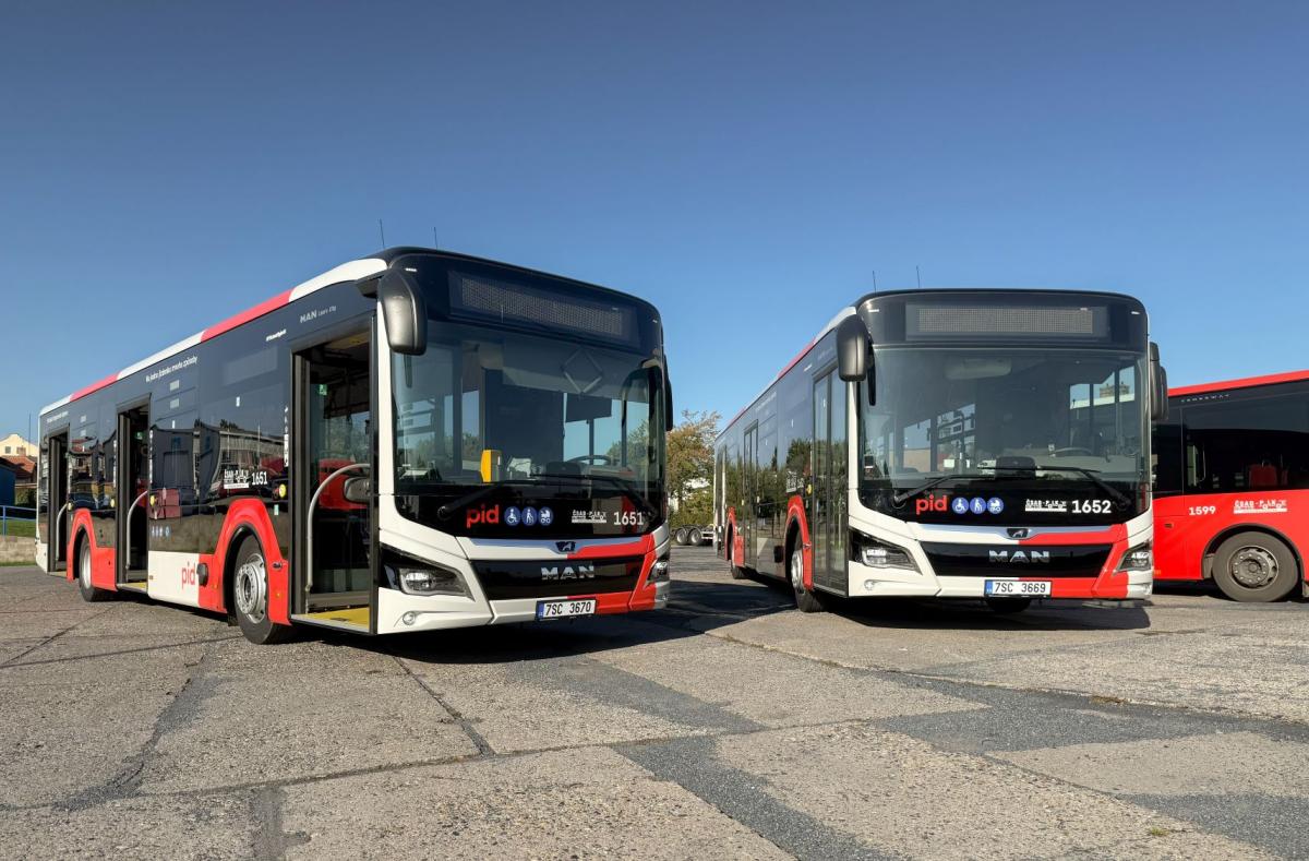 ČSAD Polkost rozšířil flotilu o hybridní autobusy MAN