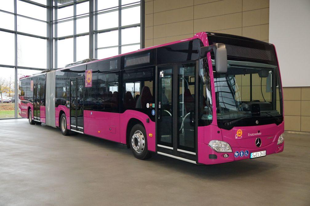 Mercedes-Benz Citaro GÜ pro náhradní dopravu za vlaky