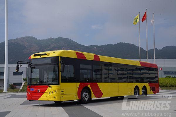 80 elektrických autobusů Golden Dragon ve Švédsku 