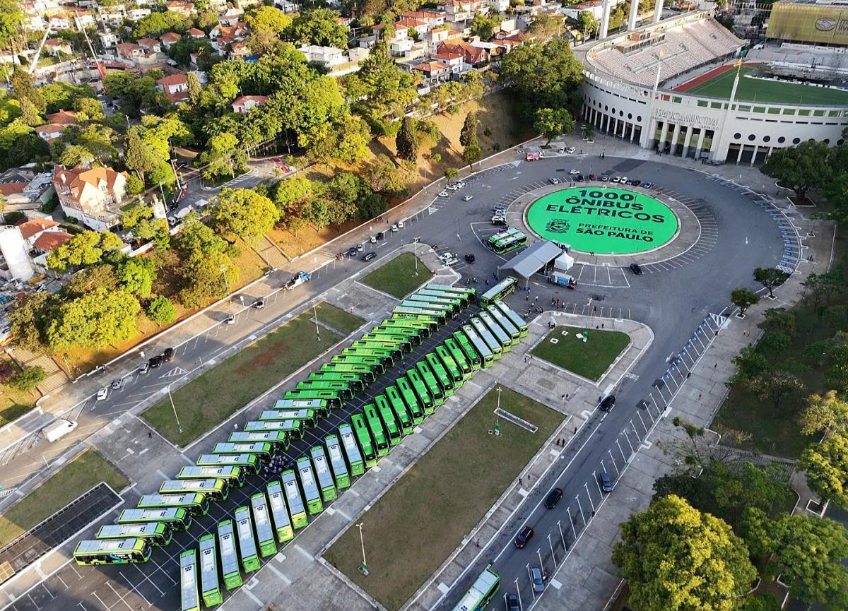 São Paulo získalo mezinárodní ocenění za elektrifikaci autobusů 