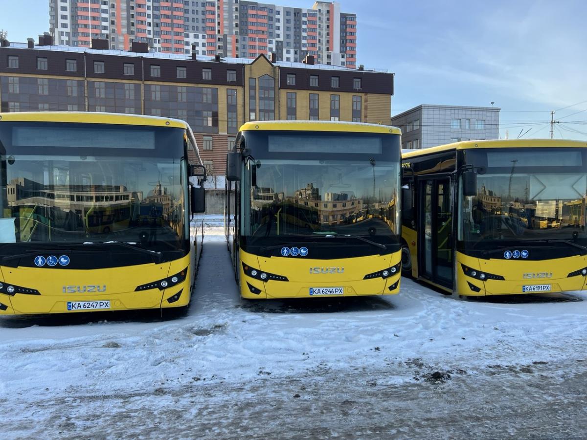 Kyjev již obdržel 60 autobusů Anadolu Isuzu 