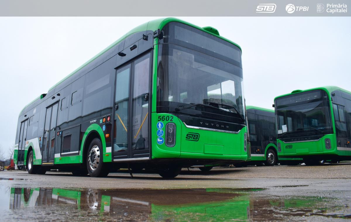 Evropská premiéra trolejbusů Yutong