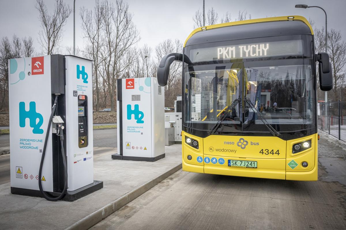 Tychy a Katovice s vodíkovými autobusy 