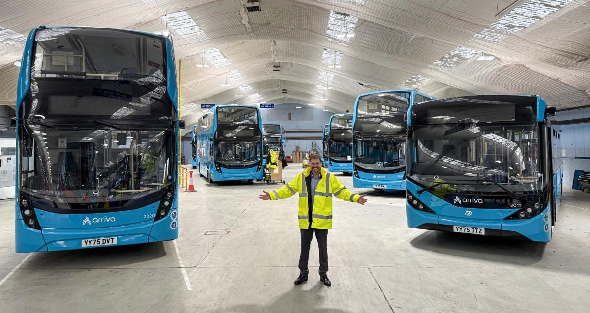 Arriva investuje do nové flotily ve Spojeném království 9,5 miliardy korun