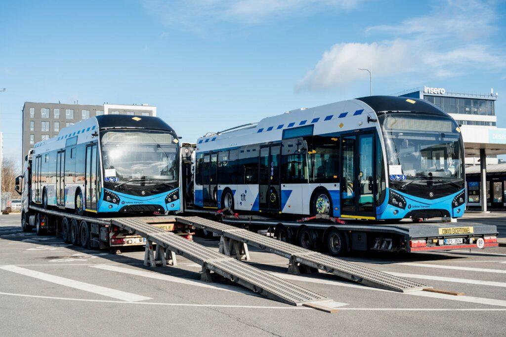 První trolejbusy Škoda už dorazily do Tallinnu