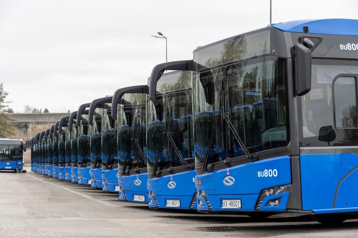 Obyvatelé Krakova získali nové autobusy