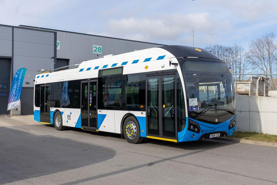 Škoda Group představila v Tallinnu nejnovější bateriové trolejbusy