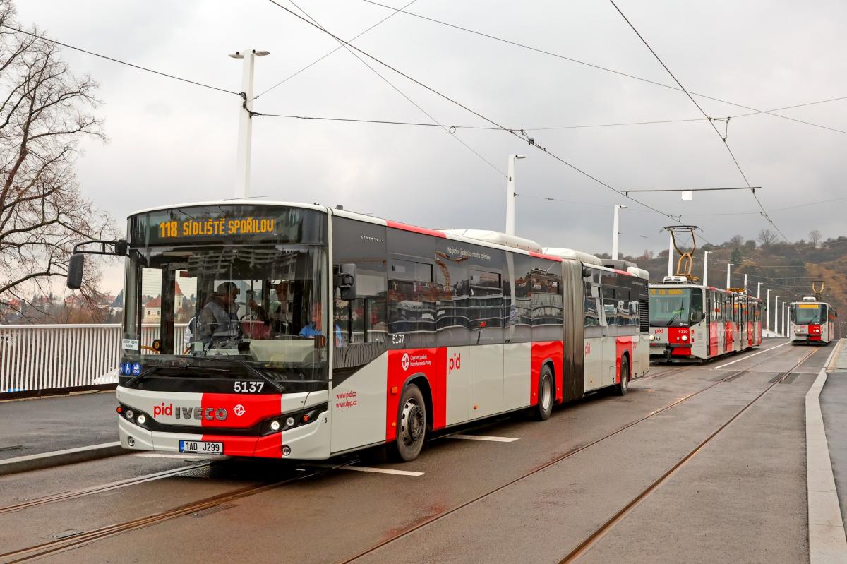  Pražská veřejná doprava dostane na svůj svátek nový most 