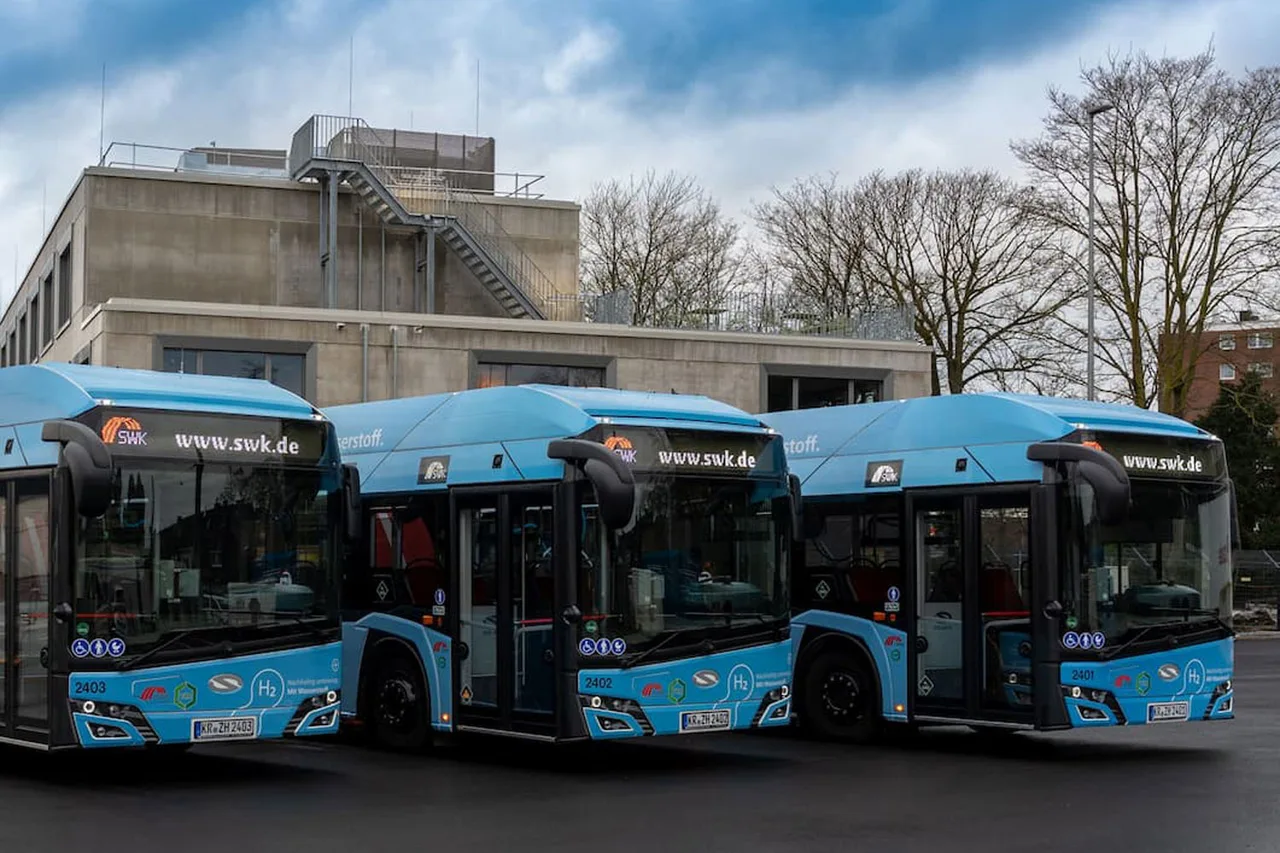 Solaris dodá do Krefeldu 19 vodíkových autobusů