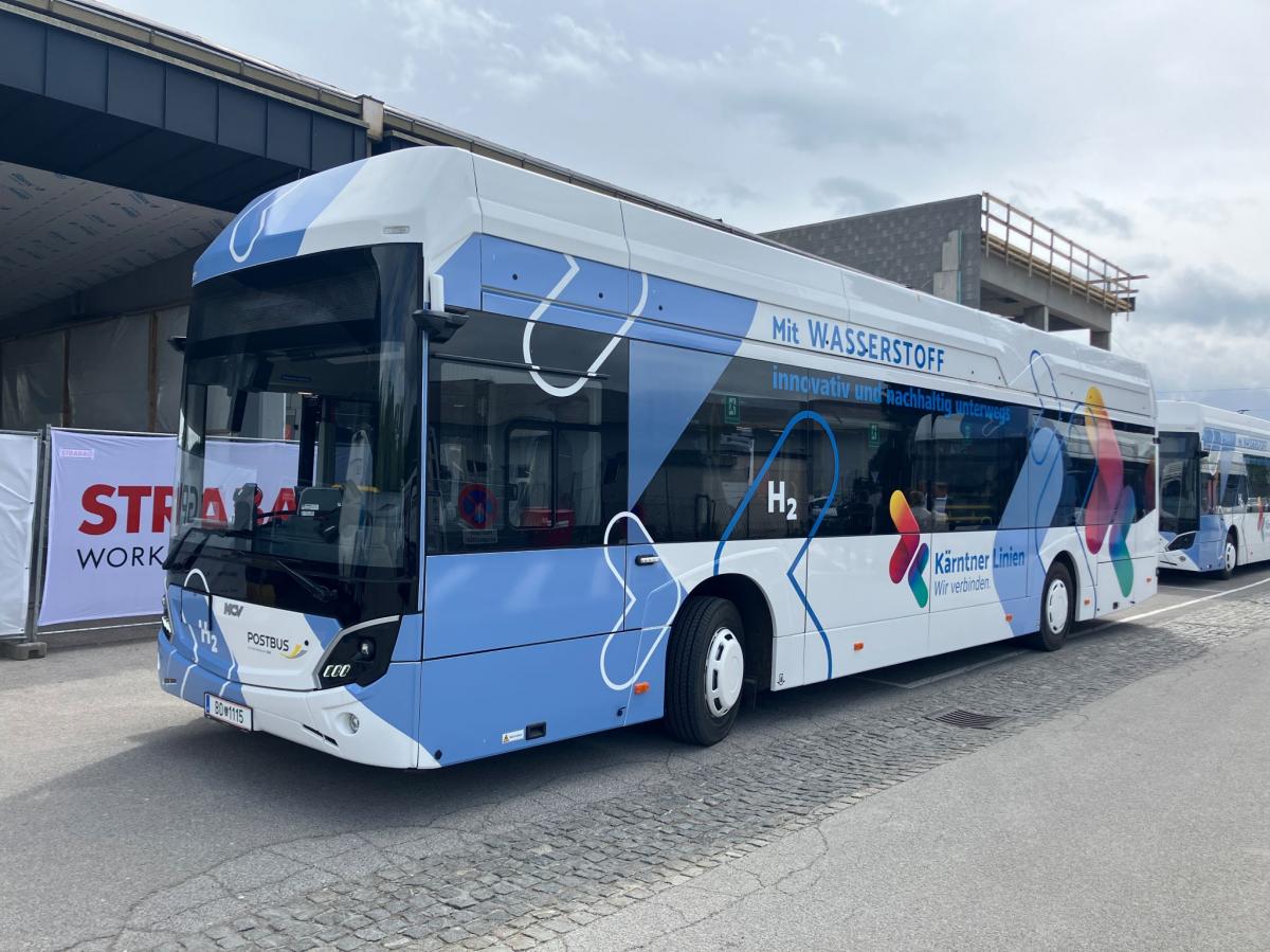 Korutany spouští největší flotilu vodíkových autobusů v Rakousku
