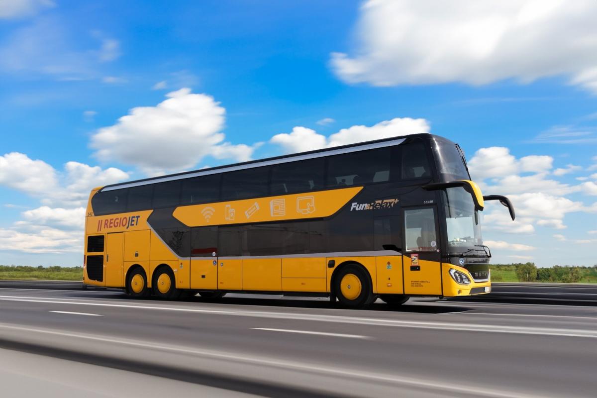 RegioJet zahajuje sezónu autobusů do Chorvatska