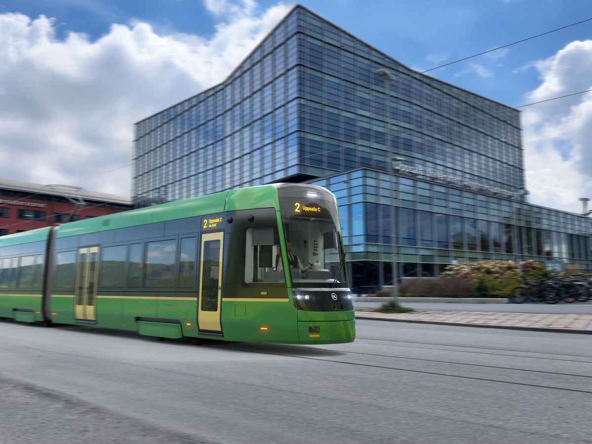 Škoda Group uspěla v soutěži na dodávku tramvají do švédské Uppsaly