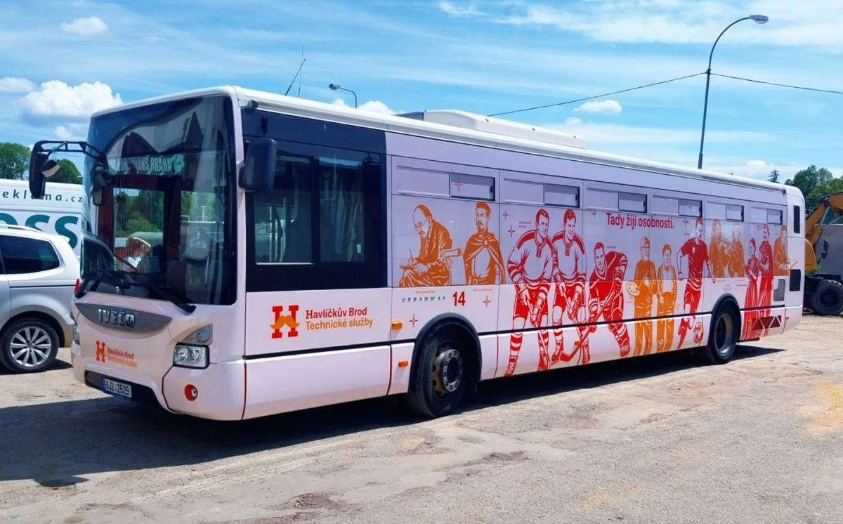Havlíčkův Brod pořídí nové autobusy Urbanway