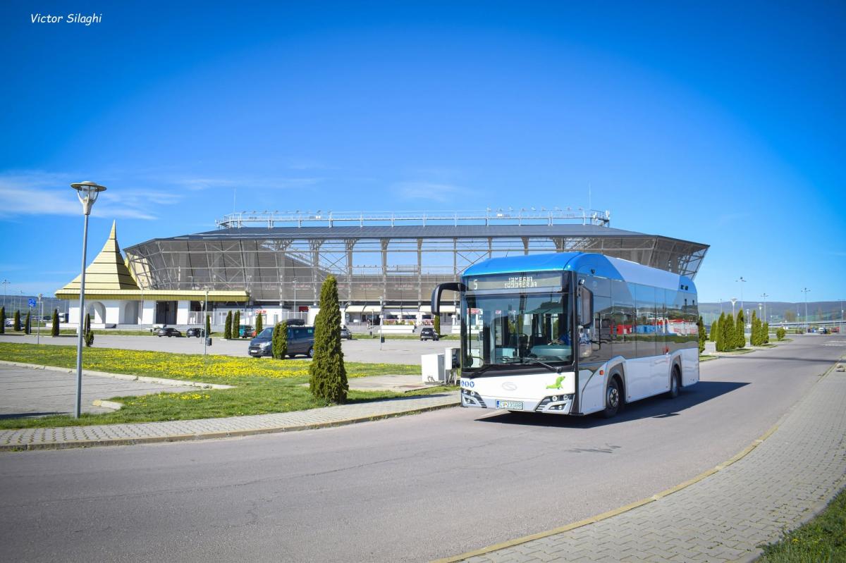 Sfântu Gheorghe pořídí 22 elektrobusů Solaris