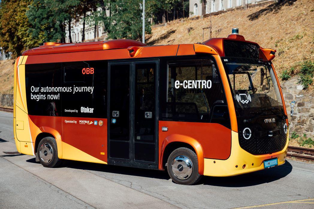 ÖBB Postbus začne testovat autonomní elektrobus Otokar