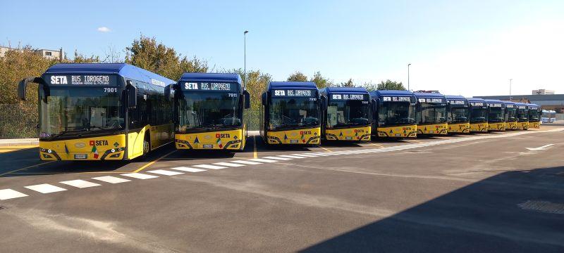 Vodíkové autobusy Urbino 12 Hydrogen míří do ulic Modeny
