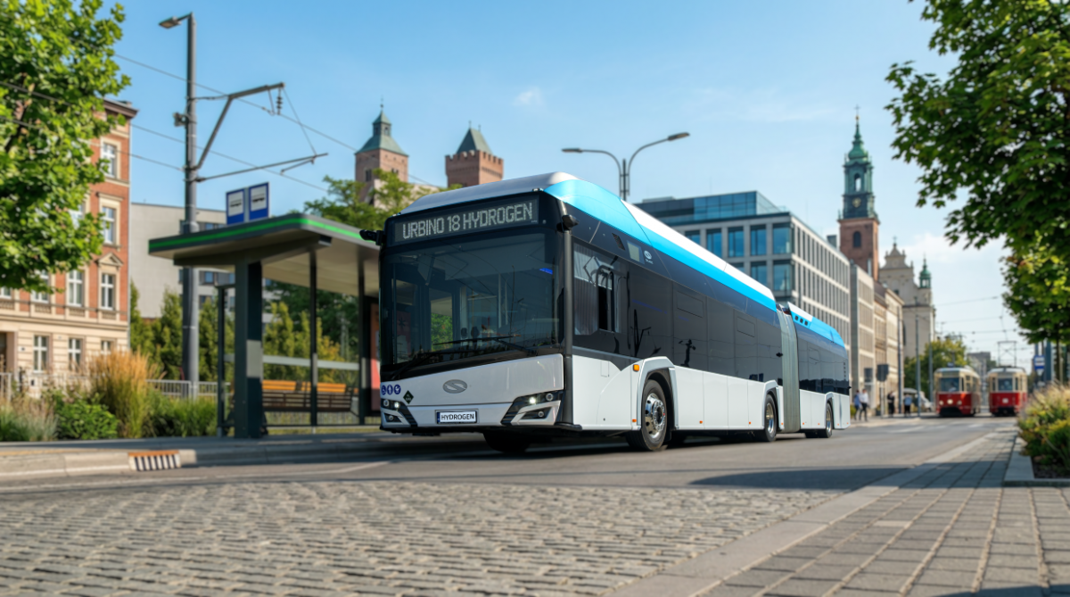 Solaris Urbino 18 Hydrogen získal cenu Sustainable Bus 2027