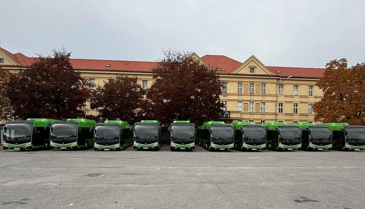 Do Martina dorazily autobusy SOR na CNG